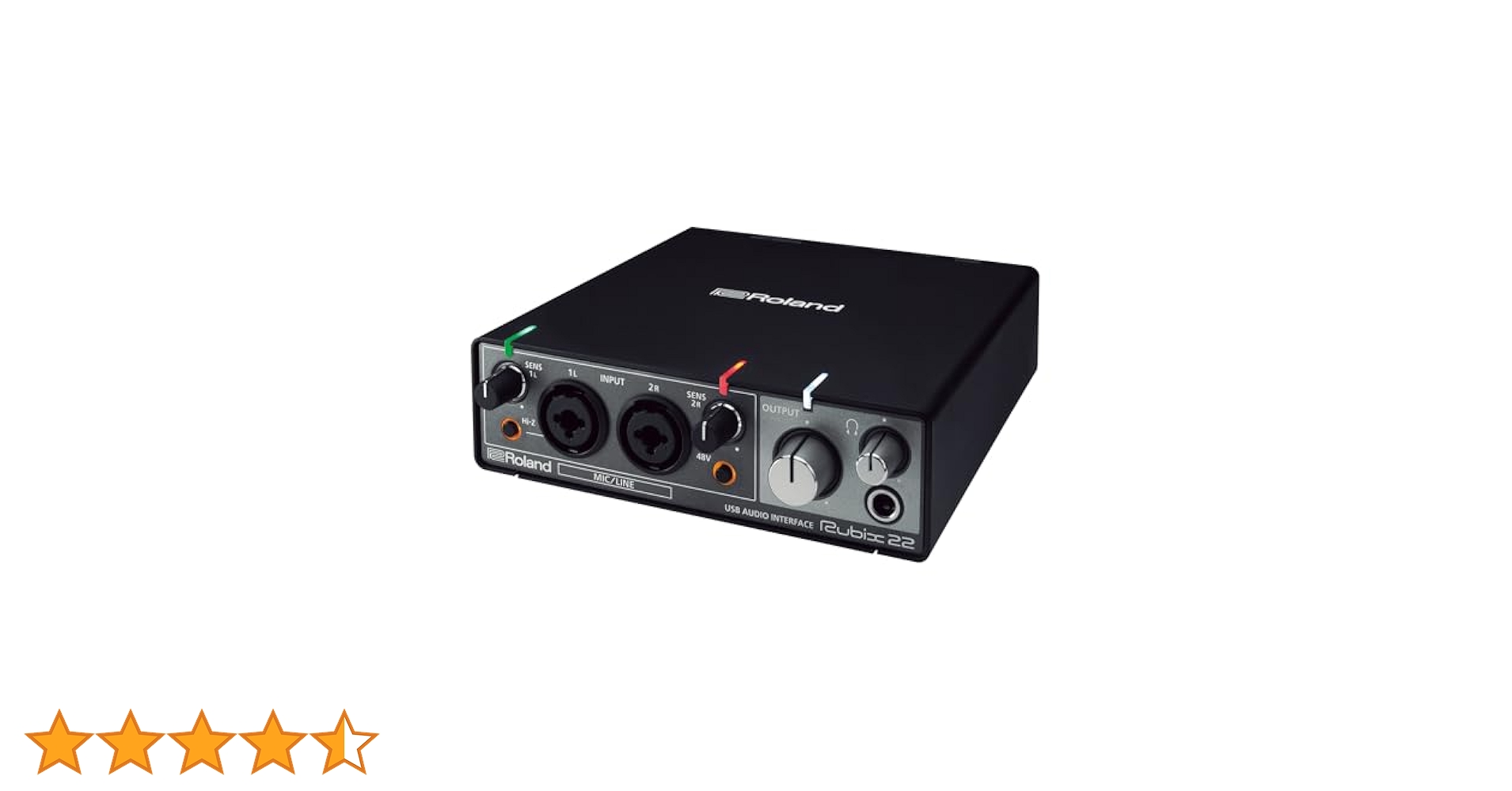DTM・DAW Roland RUBIX-22 High-resolution USB audio interface with premium sound quality